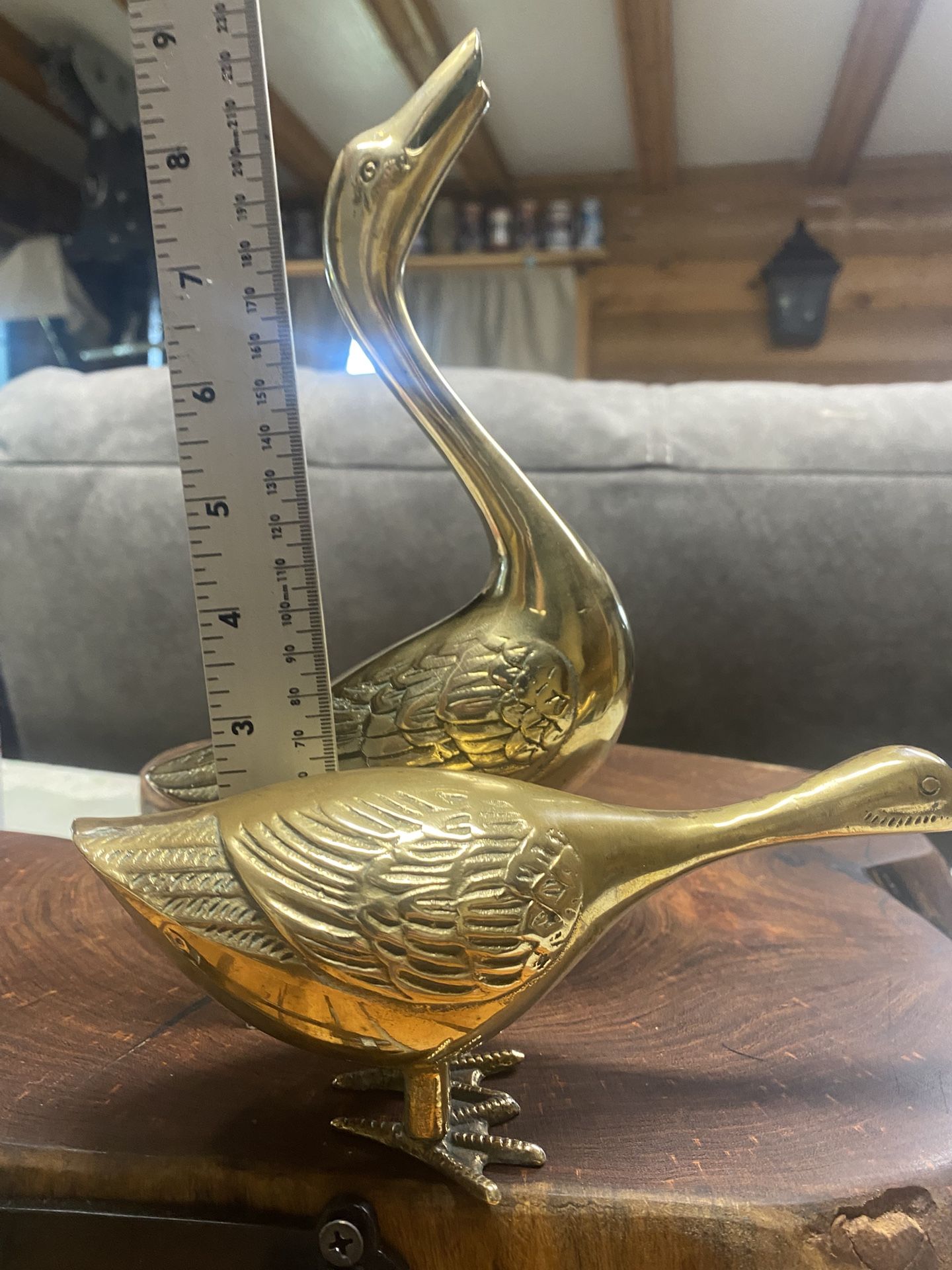 Brass Geese (set)