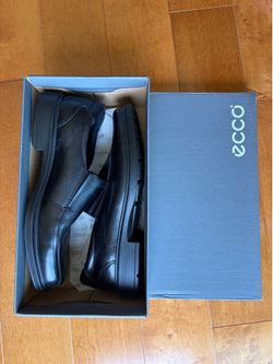 Ecco black dress shoes 11-11.5