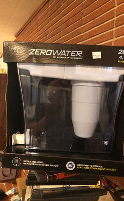 Zero water filter