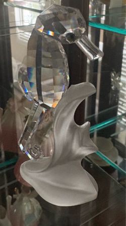 Swarovski Seahorse figurine