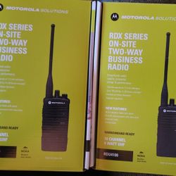 Motorolla Two Way Radios