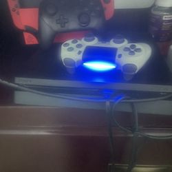 PS4 And PS4 Contrlller All Cords Included Nintendo Switch Oled Plus Pro Controller.