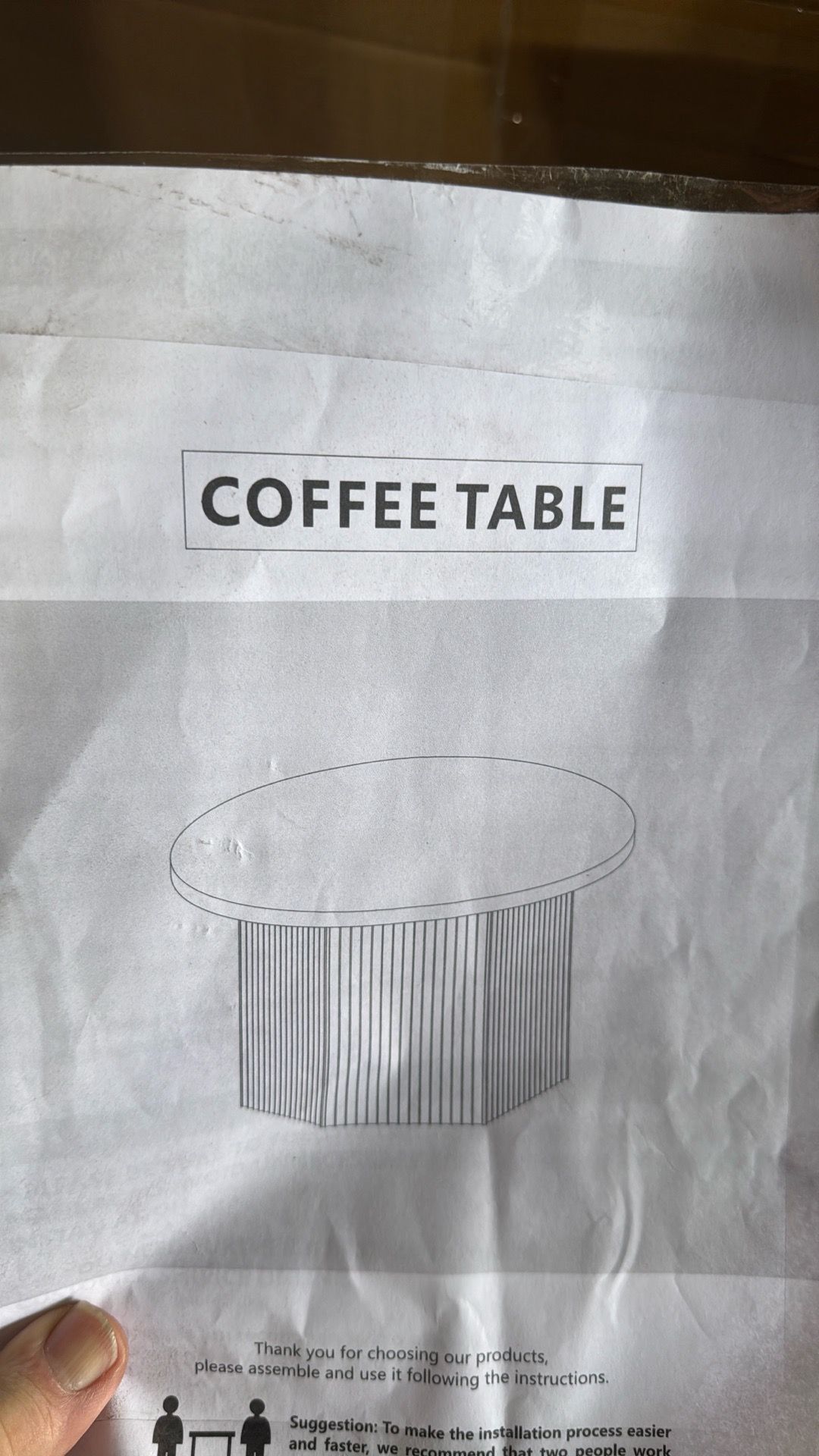 Coffee table