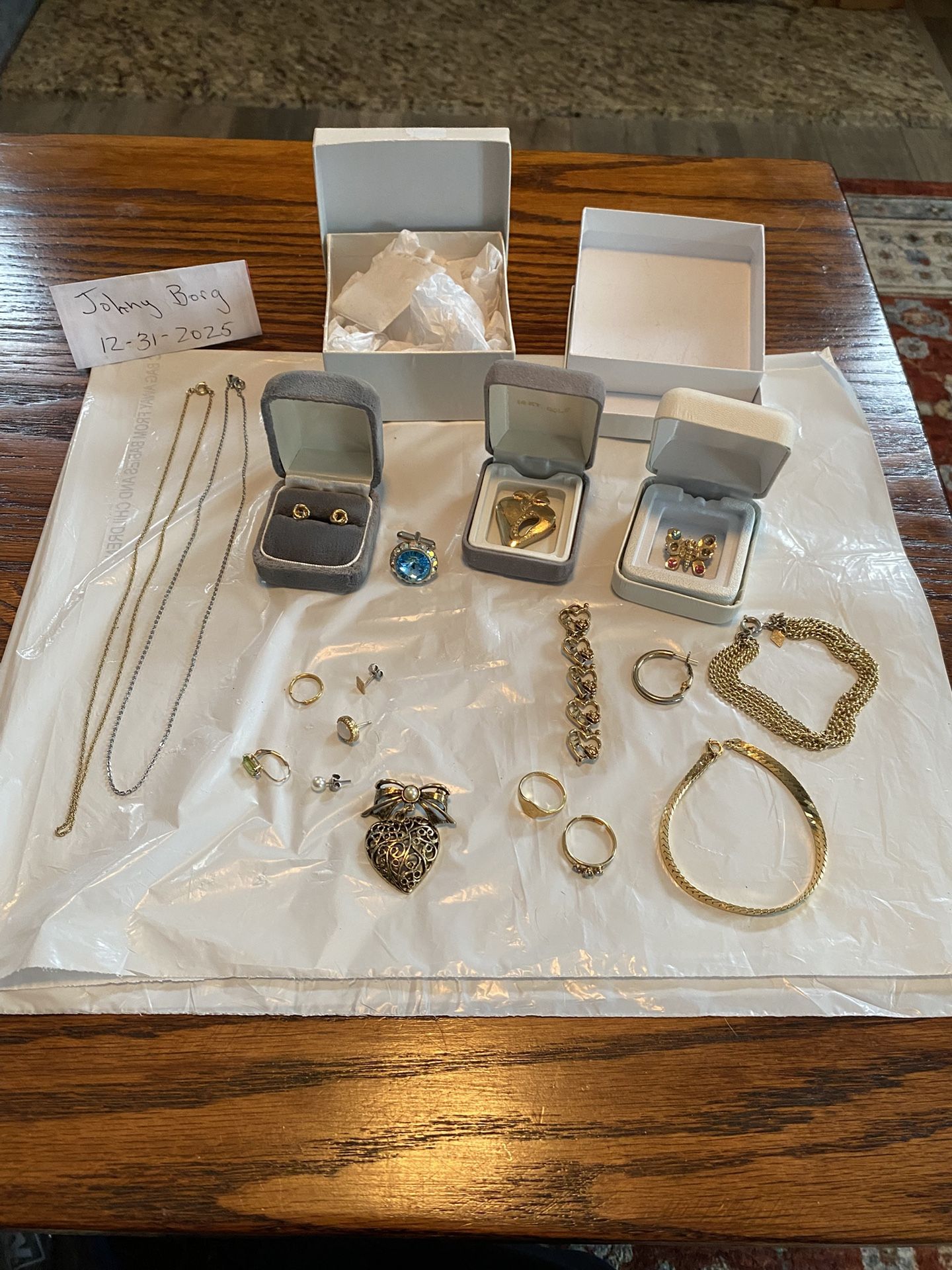 Grouping Of Costume Jewelry