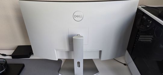 Dell S3221QS 32 Inch Curved 4K UHD (3840 x 2160), VA Ultra-Thin Bezel Monitor,