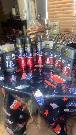 Dove deodorant.  5 each.