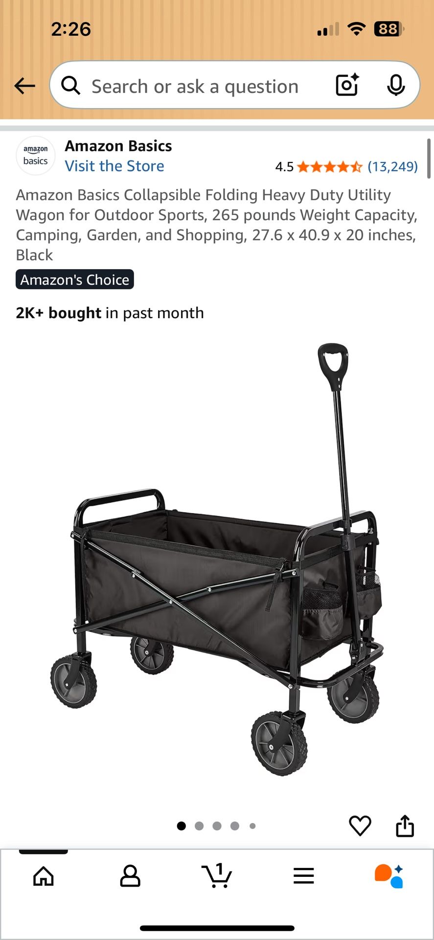 Like New Utility Wagon