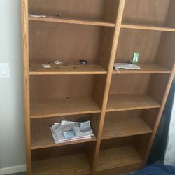 Real Nice Oak Bed Nd Book Shelve Me Nice Couch Real Comfy 