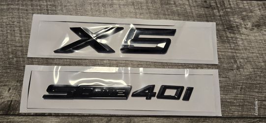 Decal for X5 sdrive40i