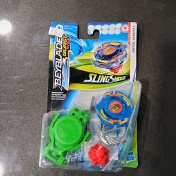 Beyblade Burst Rise Slingshock Crystal Dranzer F Starter Pack. 