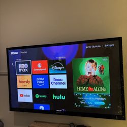 Samsung 63” TV — Good Condition + Roku Included