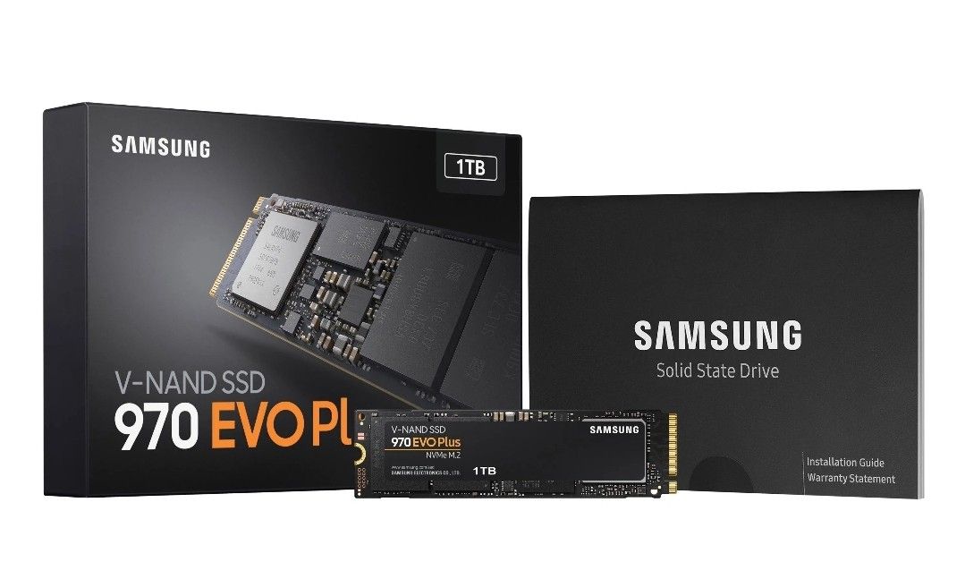 SAMSUNG 970 EVO Plus SSD 1TB NVMe M.2 Internal Solid State Hard Drive