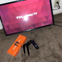 TCL 32” ROKU TV