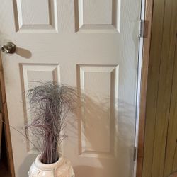 Vase With Fake Flowers