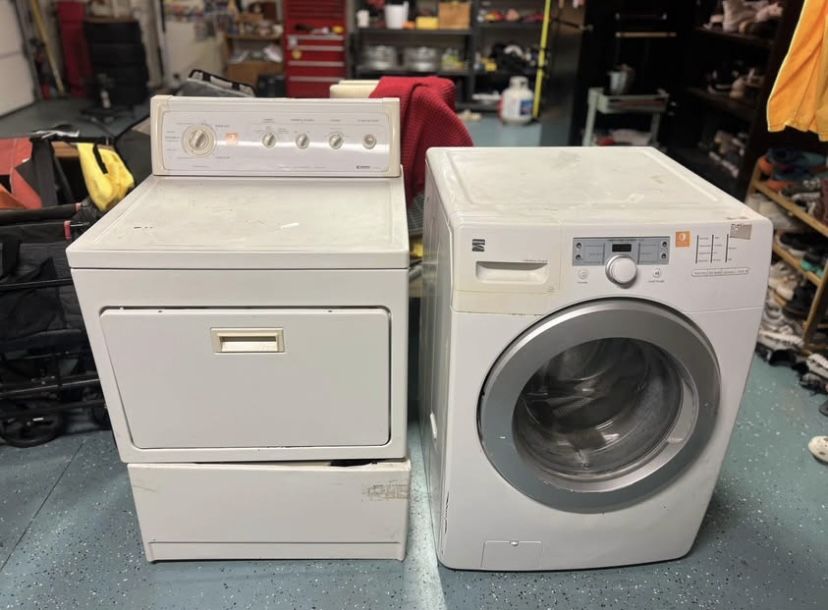 Kenmore Washer And Dryer Set 