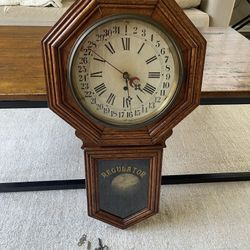 Antique Wm. L. Gilbert Wall Clock