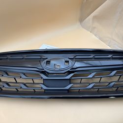 New Fit SUBARU FORESTER  Black 2014-2018 Front Grille ABS