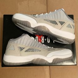 Jordan 11 retro low ie light orewood brown