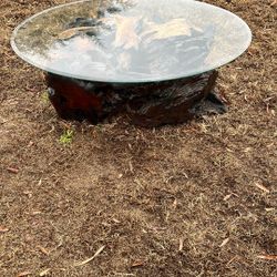 Hand Made One Of A Kind Root Knot Coffee Table 