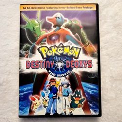 Pokémon Destiny Deoxys The Movie DVD 2005
