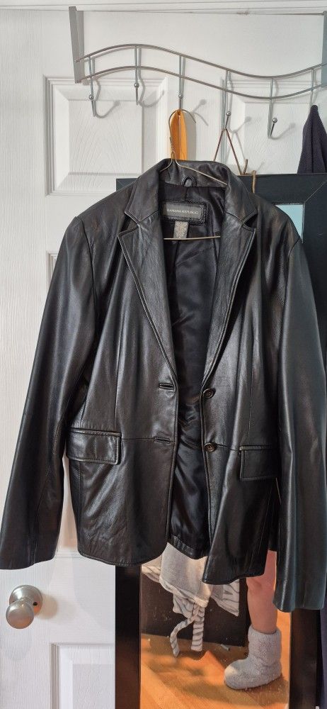 Banana Repulbic Leather Jacket