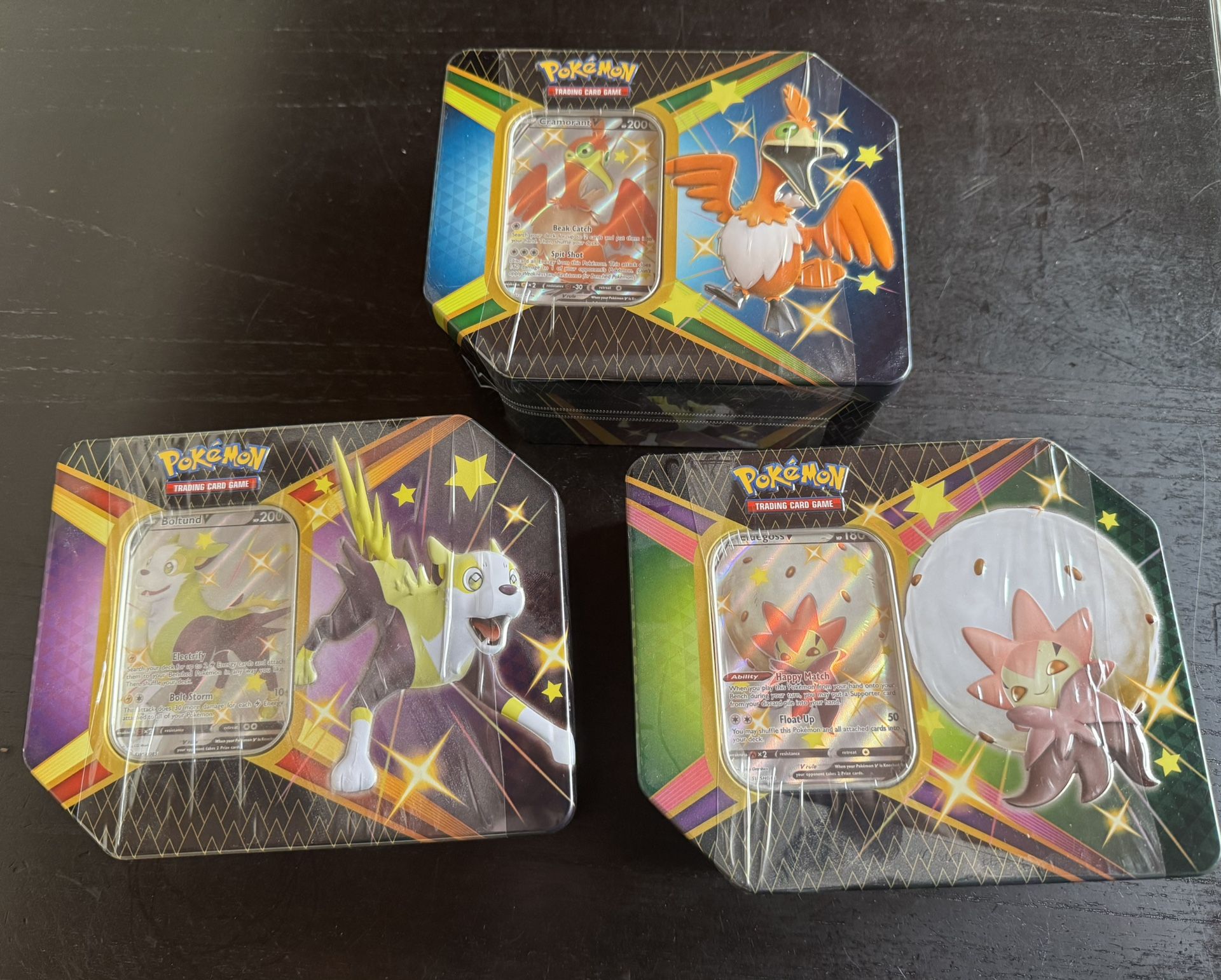 Pokemon TCG Shining Fates Tins Variety NISB