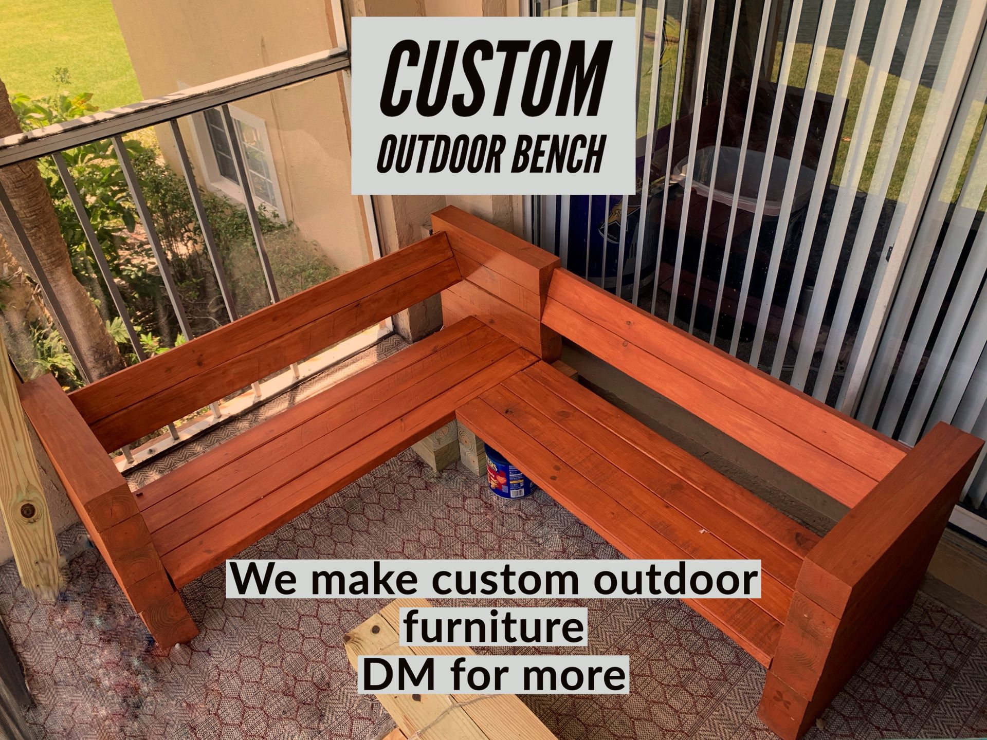 Custom made Outdoor furniture