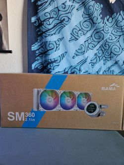 Sama SM360 White AIO CPU cooler