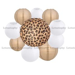 Brand new 10 packs Round Mixed Sized Paper Lanterns for wedding birthday baby shower graduation event home party decoration DIY art craft supplies