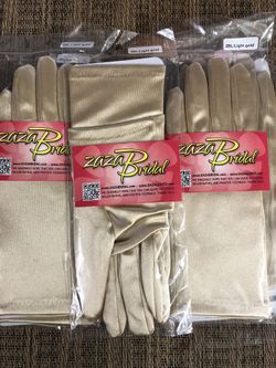 Gloves for fancy occasion 6 packages 6$ each