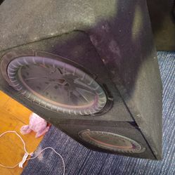 2 12 inch kicker subwoofer