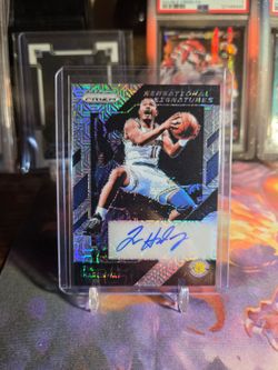 Tim Hardaway 2018 Prizm Sensational Signatures Auto Mojo /25