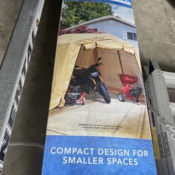 PORTABLE SHED COVER 