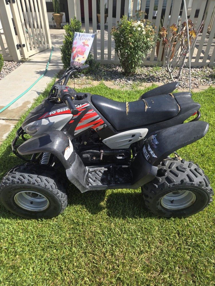 Atv ,Quad Decert Cat ,black And Gray