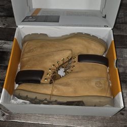 Men's Timberland Size 13 Classic 6-Inch Wheat Waterproof Boot