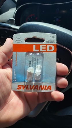 Sylvania 194 LED Cool White Bulbs 2-Pack
