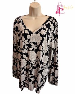 Floral Print Women Top (XXL)