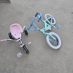 Elsa Bike And Tricycle