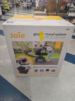 Joie stroller with base and car seat