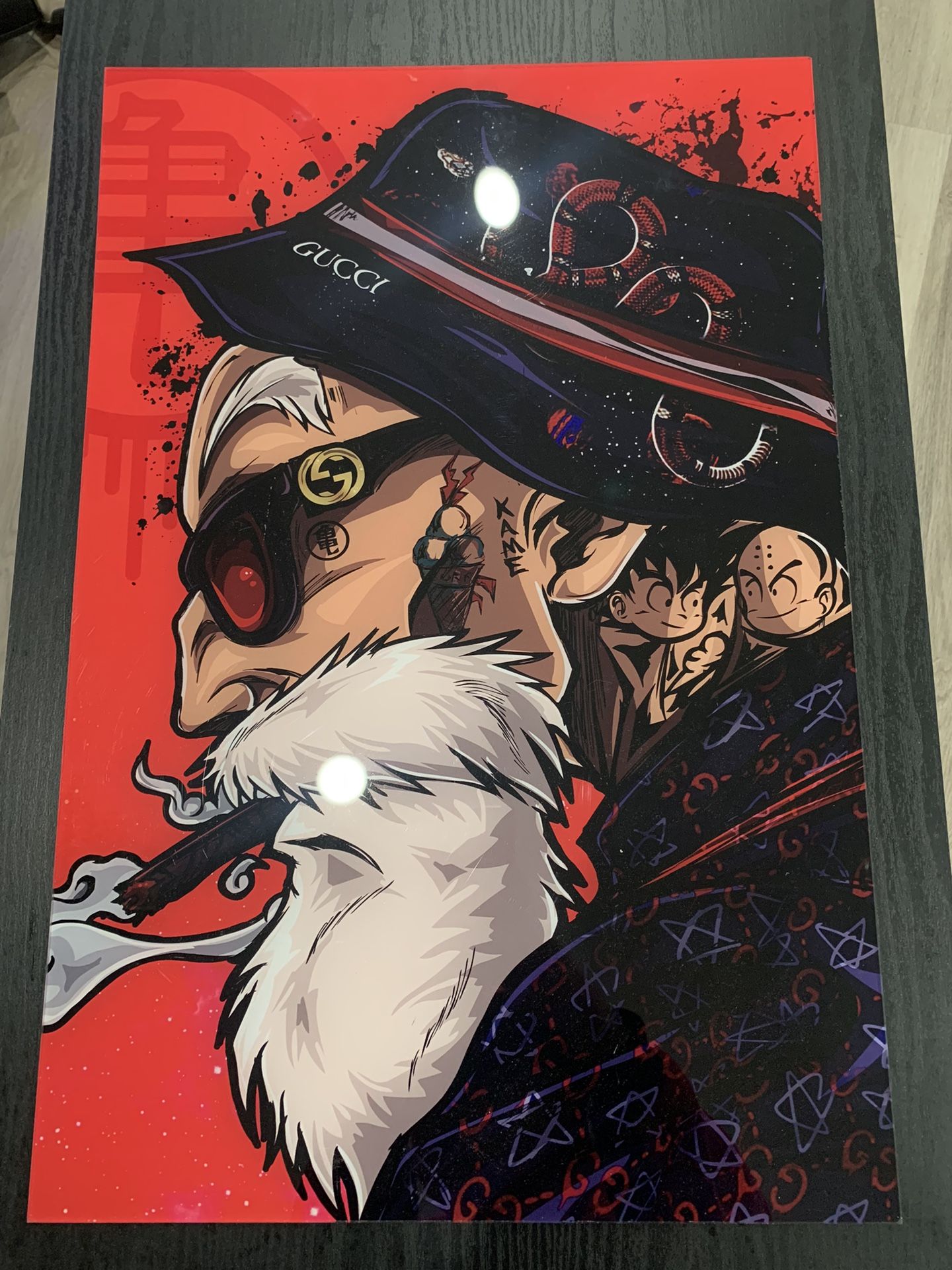 Master Roshi Acrylic Wall Art