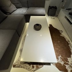 Portica White Quartz Room And Board Coffee Table 