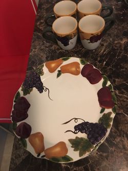 4platos y 4tazas de home interior