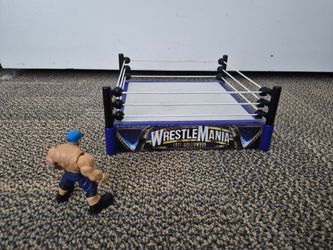 Toy Ring with figure of John Cena