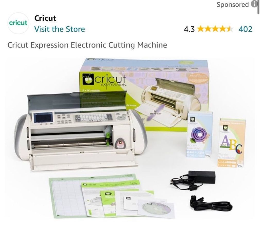 $80 Cricut Expression Electronic Cutting Machine