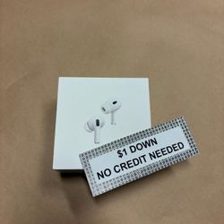 Apple AirPods Pro 2 Bluetooth Earbuds NEW - Only $1 Today Pay The Rest Later! 