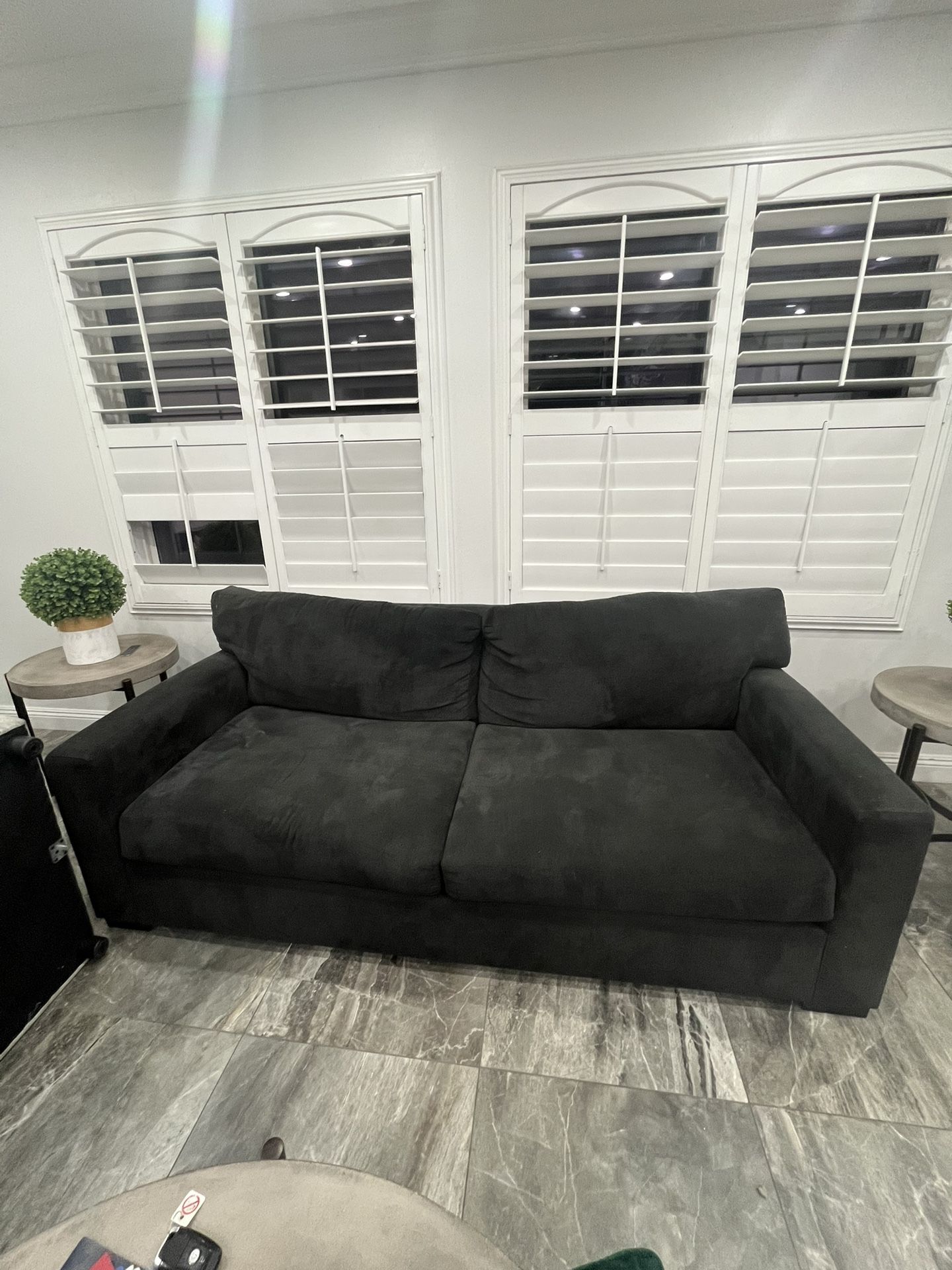 Black Sectional Couch