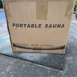 Portable sauna 