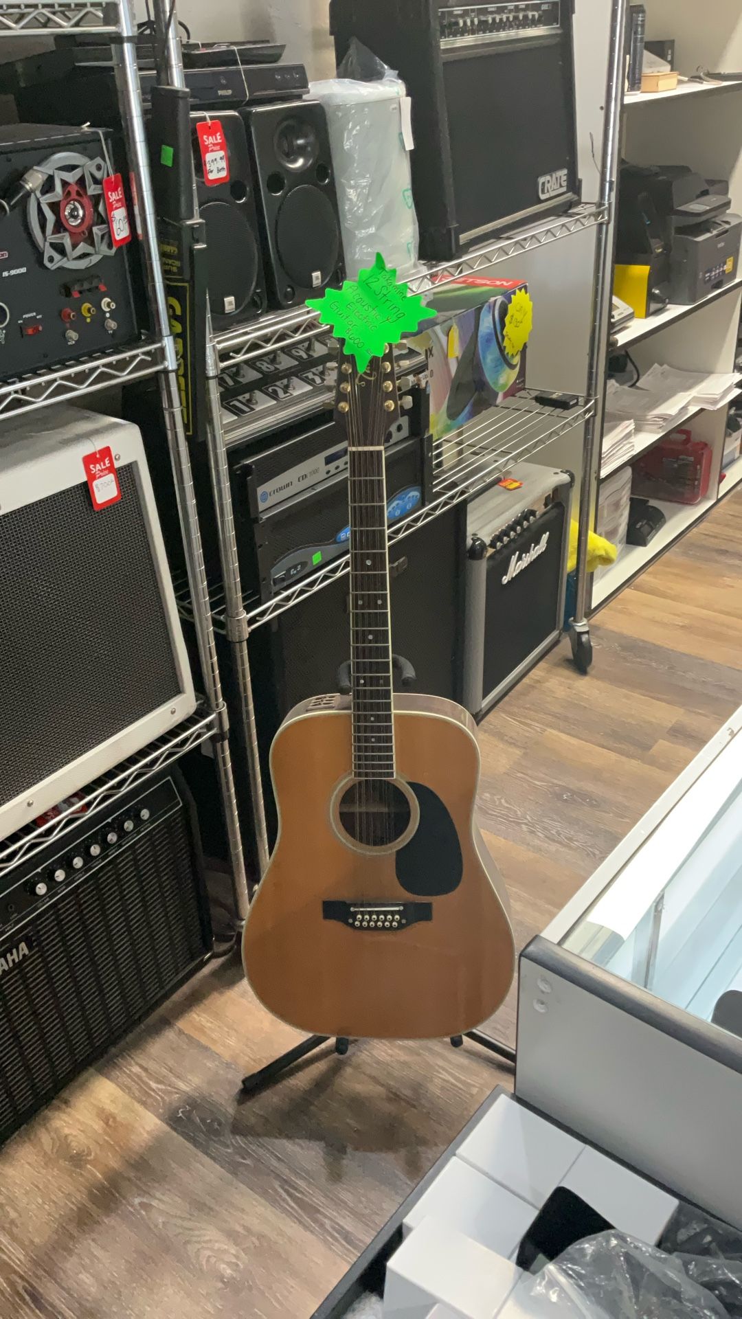 Takamine ef-400s electric 12 string 