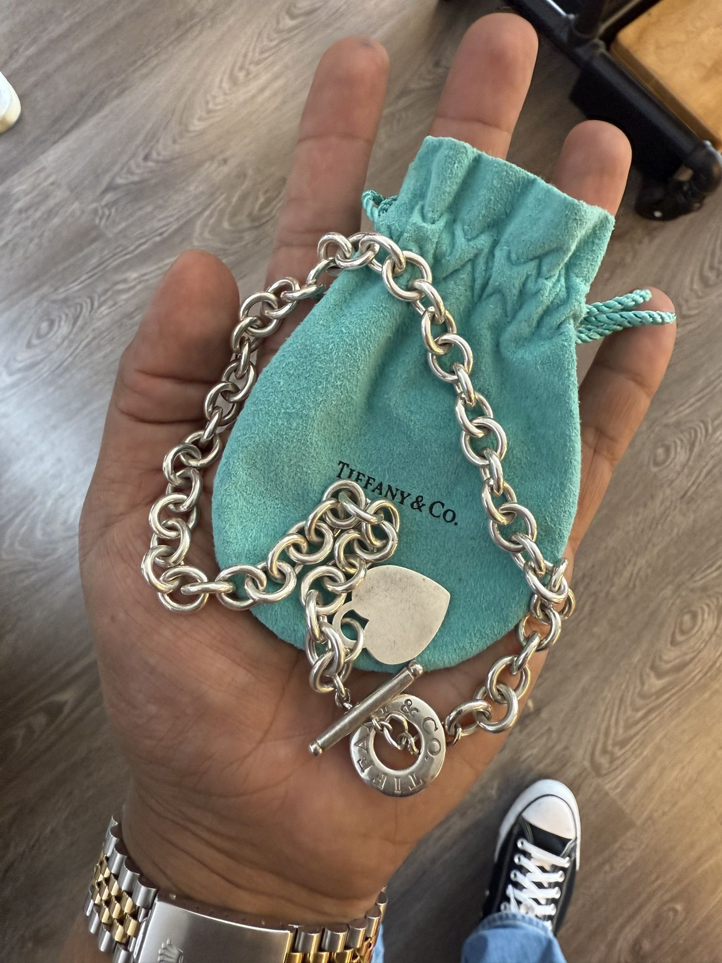 Tiffany And Co, Heart Necklace Choker
