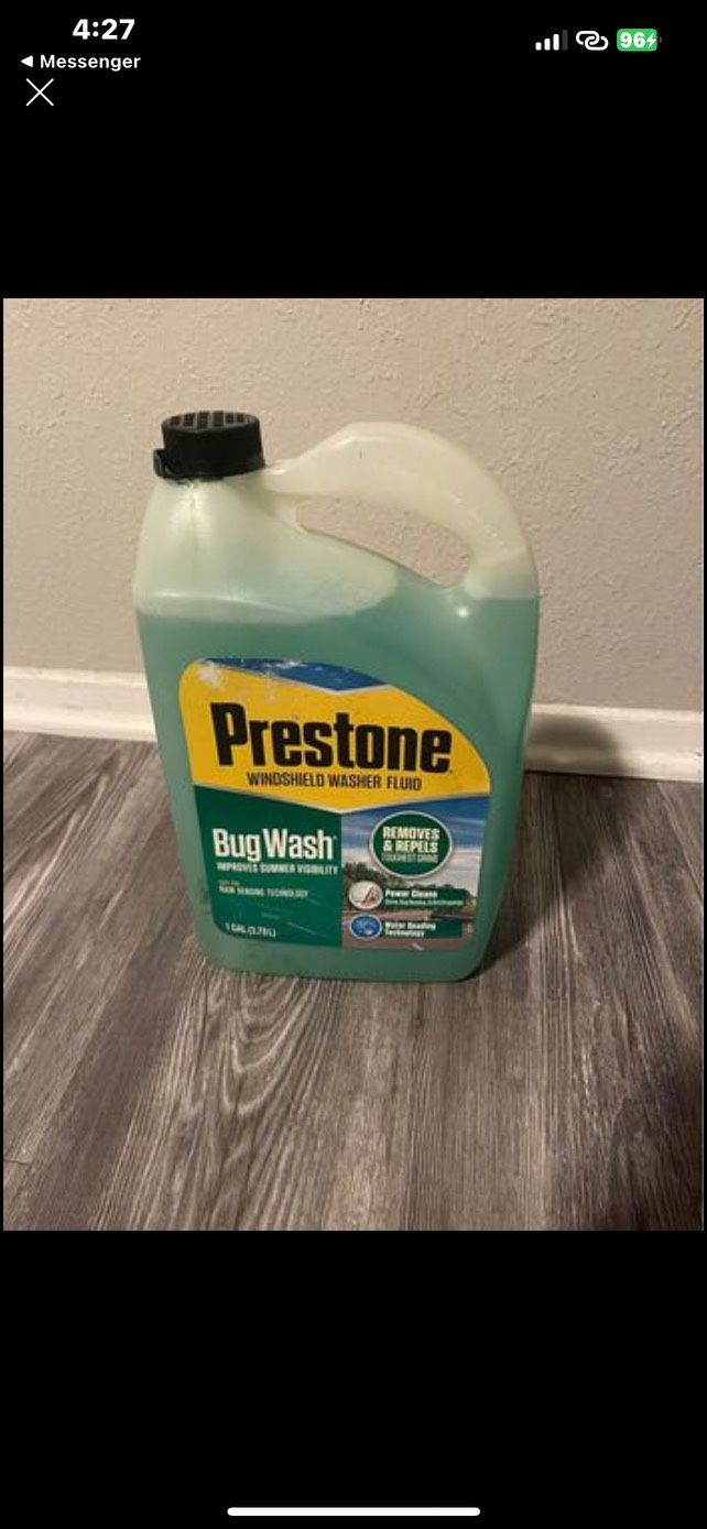 Preston’s Bug Windshield Washer Fluid 